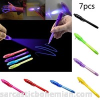Gbell Secret Message Pens Kids Toy Gifts Funny Party Suppliers 7Pcs Multicolor B07DKCLGLX